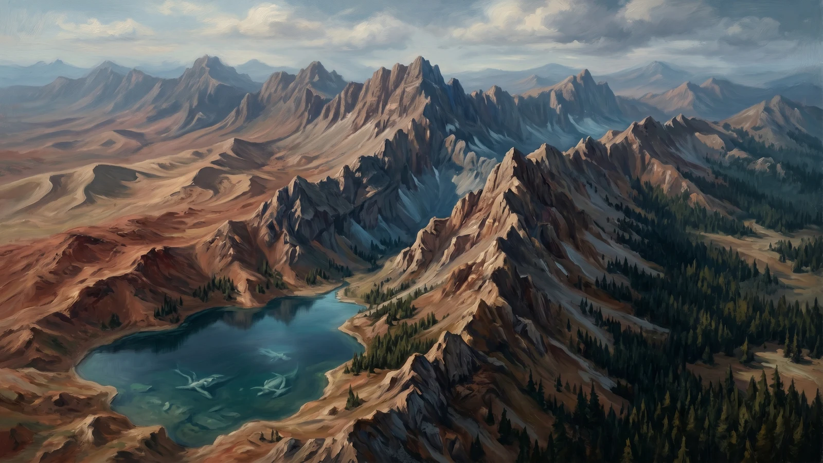 Sandreach Mountains